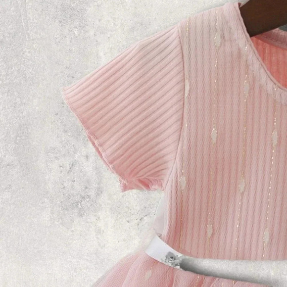 Pink  Tule Baby Girls Dress - Picture 5 of 5